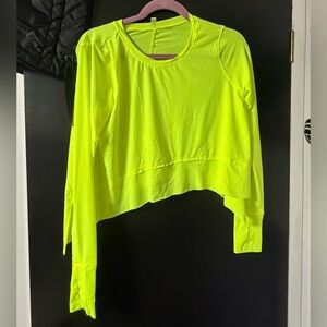 Neon Yellow Women's Top